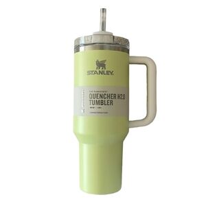 Stanley Tumbler 40oz Quencher Stainless Steel Citron Colorblock Spring